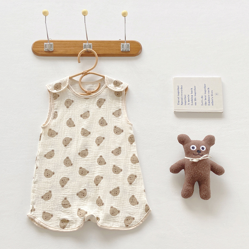 Spavaća vreća za djecu, pamuk, podstava i punilo 100% pamuk, bez rukava, tanak, crtani uzorak
