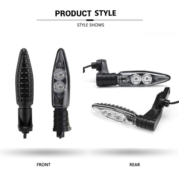 LED мигачи за мотоциклет BMW MR32296, LED светлина, 12V, 10W, 30000 ч, съвместими с R1200GS, G310R, 310GS, F800GS, F700GS