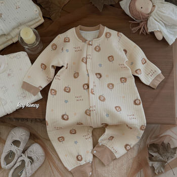 Hey Honey детски памучен спален чувал, корейски стил, 100% памук, за деца 3–8 г