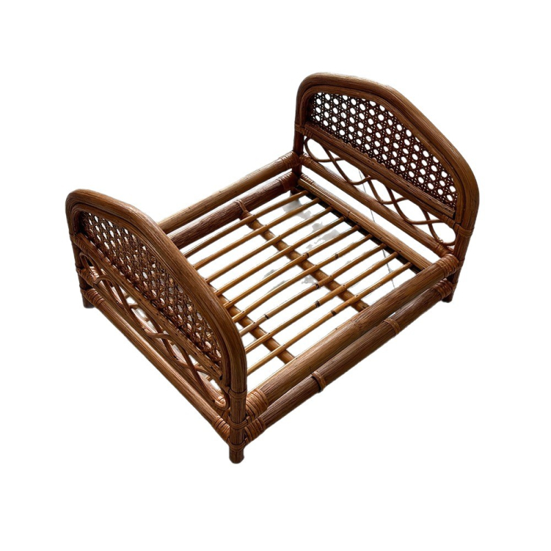 Pozadie stojan – ručne tkaný ratánový posteľný rekvizit, vintage retro pozadie pre fotografovanie oblečenia (Materiál: bambusové tkané drevo; Hmotnosť: 1,5 kg; Použitie: Fotografia oblečenia)