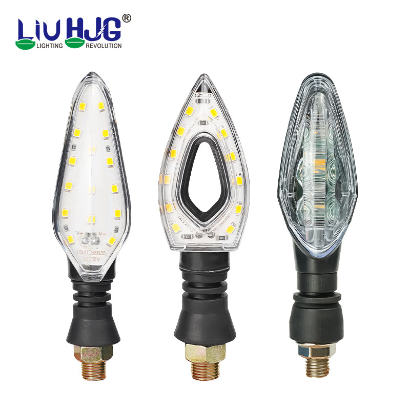 LIUHJG 12V LED pokazivač smjera i svjetlo za vožnju, 3W, univerzalno kompatibilno s terenskim vozilima i električnim motociklima, podesiva boja temperature