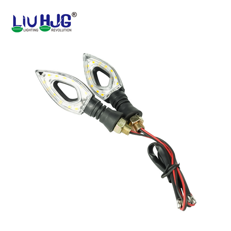 LIUHJG 12V LED pokazivač smjera i svjetlo za vožnju, 3W, univerzalno kompatibilno s terenskim vozilima i električnim motociklima, podesiva boja temperature
