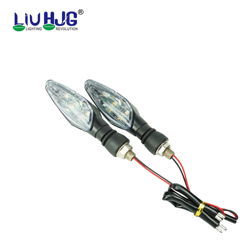 LIUHJG 12V LED pokazivač smjera i svjetlo za vožnju, 3W, univerzalno kompatibilno s terenskim vozilima i električnim motociklima, podesiva boja temperature