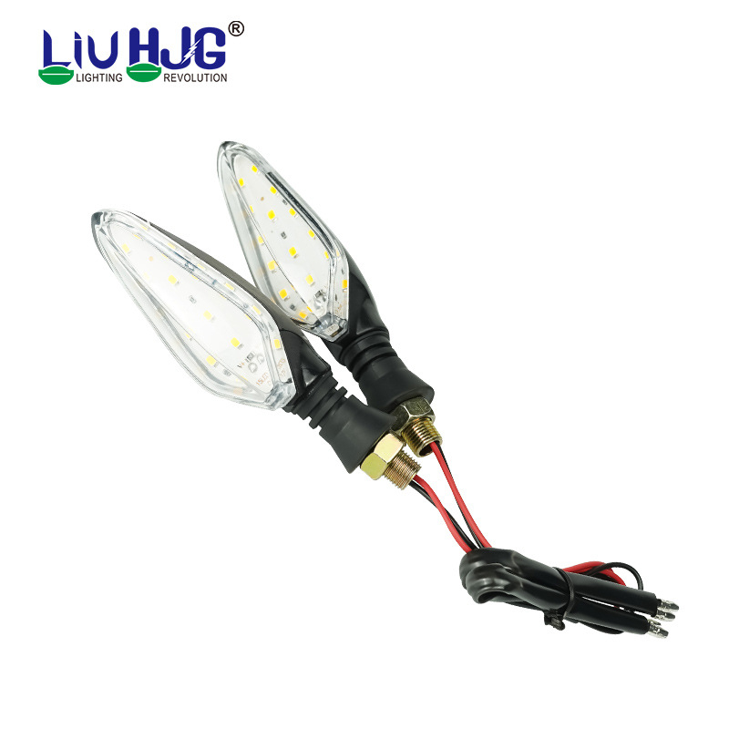 LIUHJG 12V LED pokazivač smjera i svjetlo za vožnju, 3W, univerzalno kompatibilno s terenskim vozilima i električnim motociklima, podesiva boja temperature