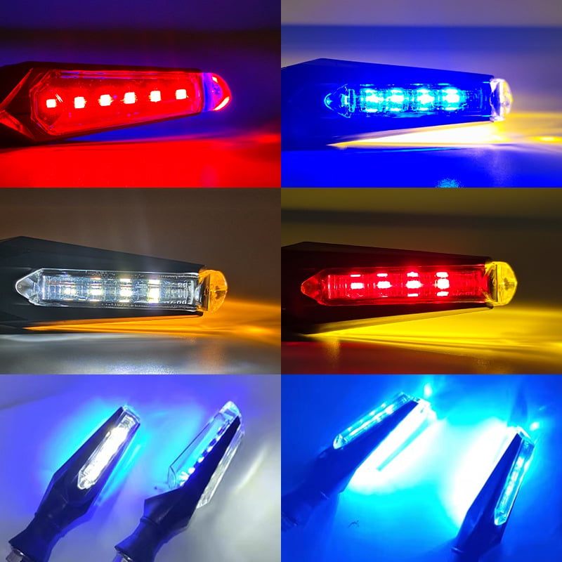Dvostrani LED pokazivač smjera za 12V motocikl – LED 2W, vijek trajanja 20.000 sati