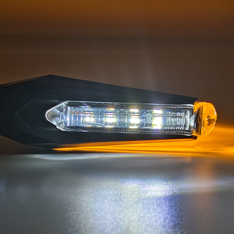 Dvostrani LED pokazivač smjera za 12V motocikl – LED 2W, vijek trajanja 20.000 sati