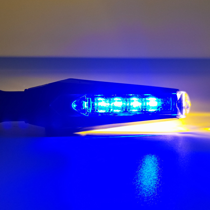 Dvostrani LED pokazivač smjera za 12V motocikl – LED 2W, vijek trajanja 20.000 sati