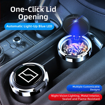 Pepeljara automobila Polar Krypton BEIF | plastična | model Polar Krypton | pogodan kao poslovni dar