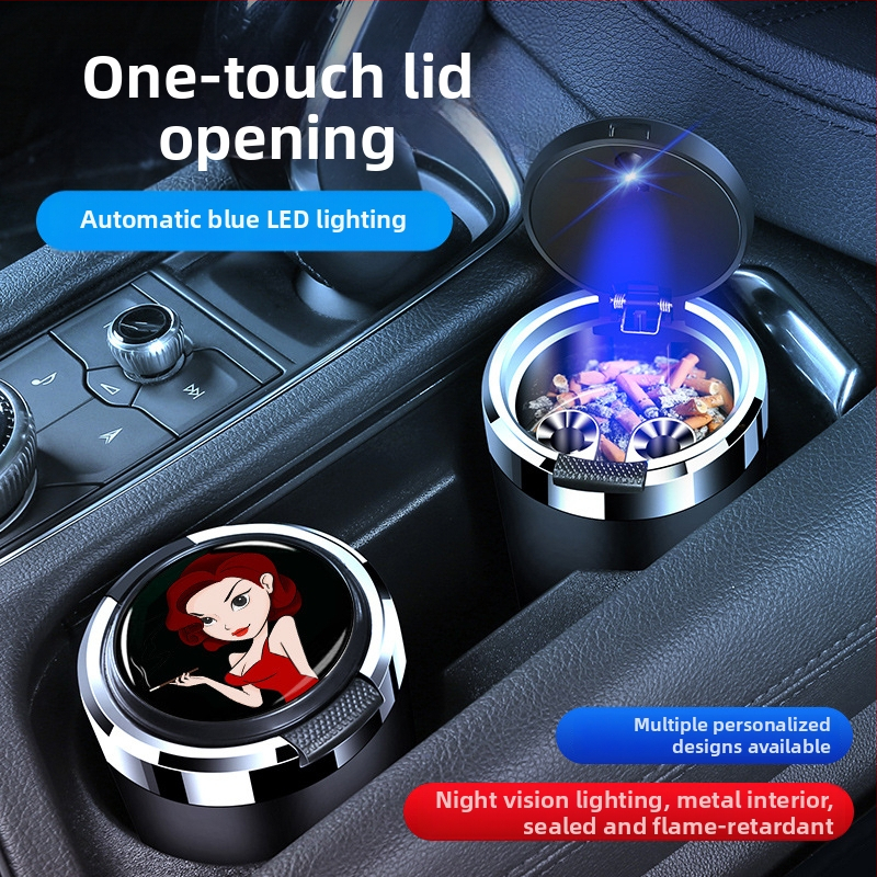Pepeljara automobila Polar Krypton BEIF | plastična | model Polar Krypton | pogodan kao poslovni dar