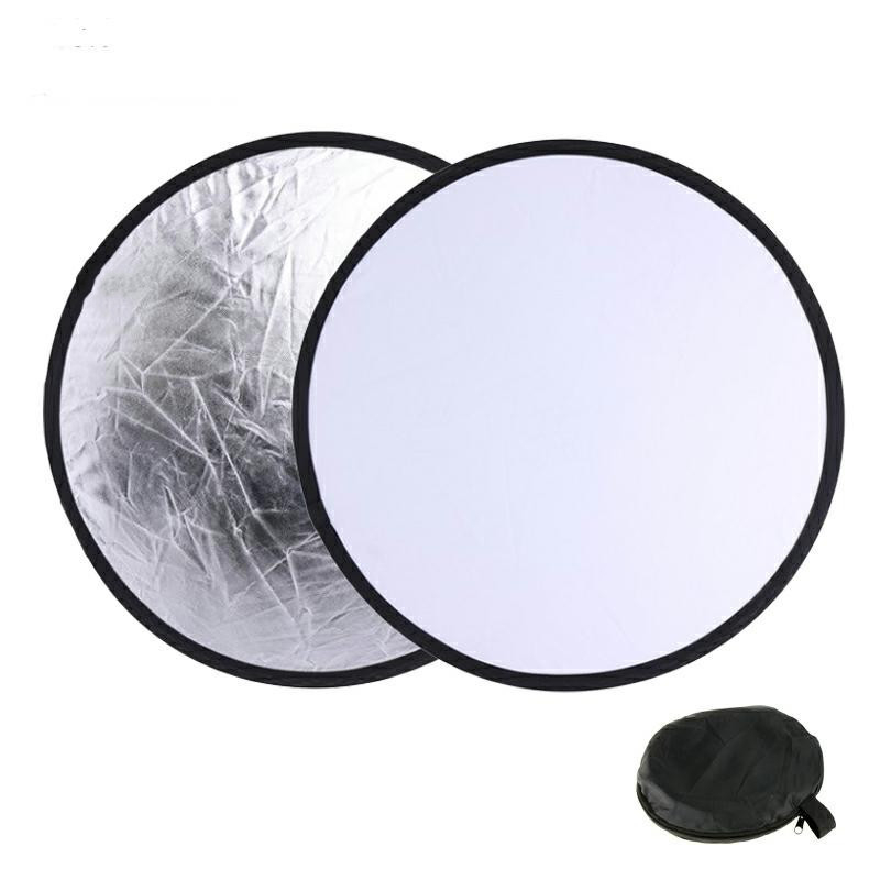 Okrugli panel mekog svjetla, 2-u-1 pozadinski reflektor za fotografiju