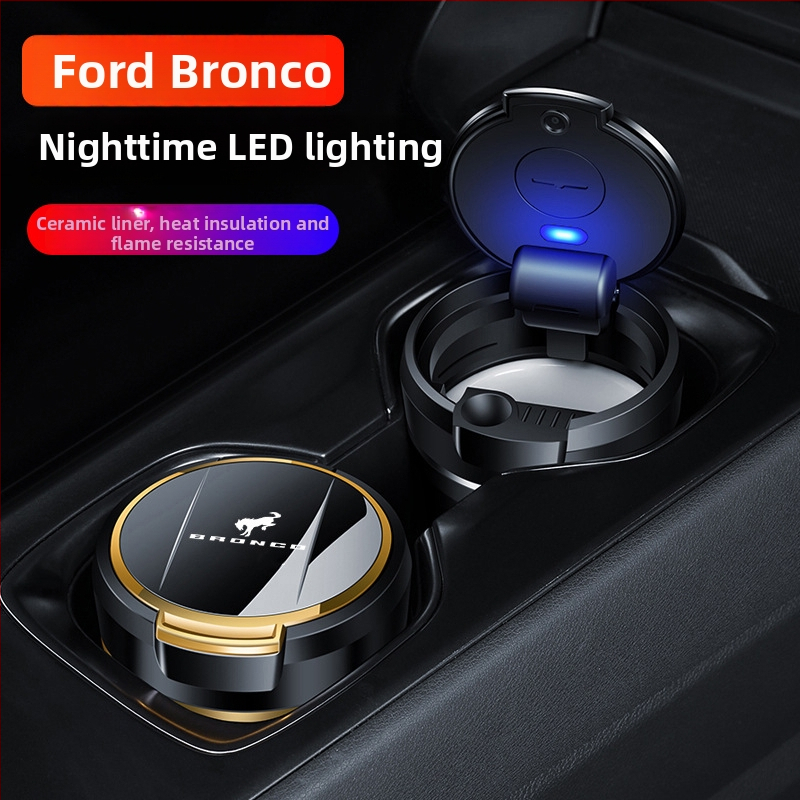 Keramički pepeljara za automobil Ford, marka Fierce, model Ford horse car ashtray, prilagodba dostupna