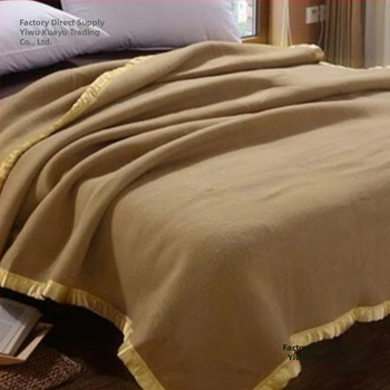 Κασμιρινο μαλλινο κουβέρτα; μονόχρωμο μοτίβο; ύφασμα: μαλλί; συρρίκνωση: 2-5%; σταθερότητα χρωμάτων: 3-4.