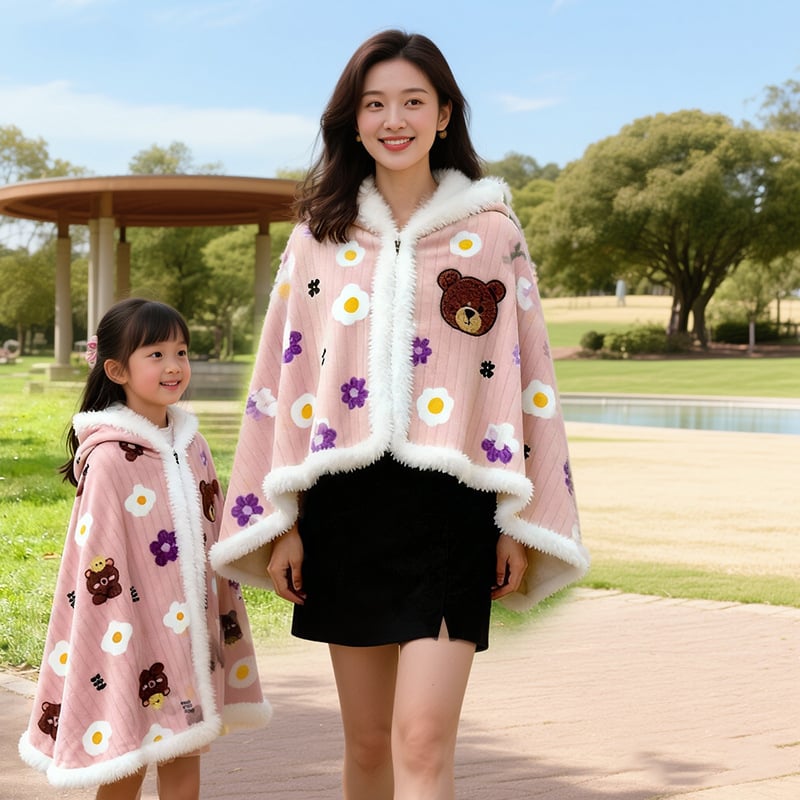 Κουβέρτα φλανέλα με σχέδιο κινουμένων σχεδίων, πολυεστέρας, 300–500 γρ, τεσσάρων εποχών, μοντέρνος μινιμαλισμός