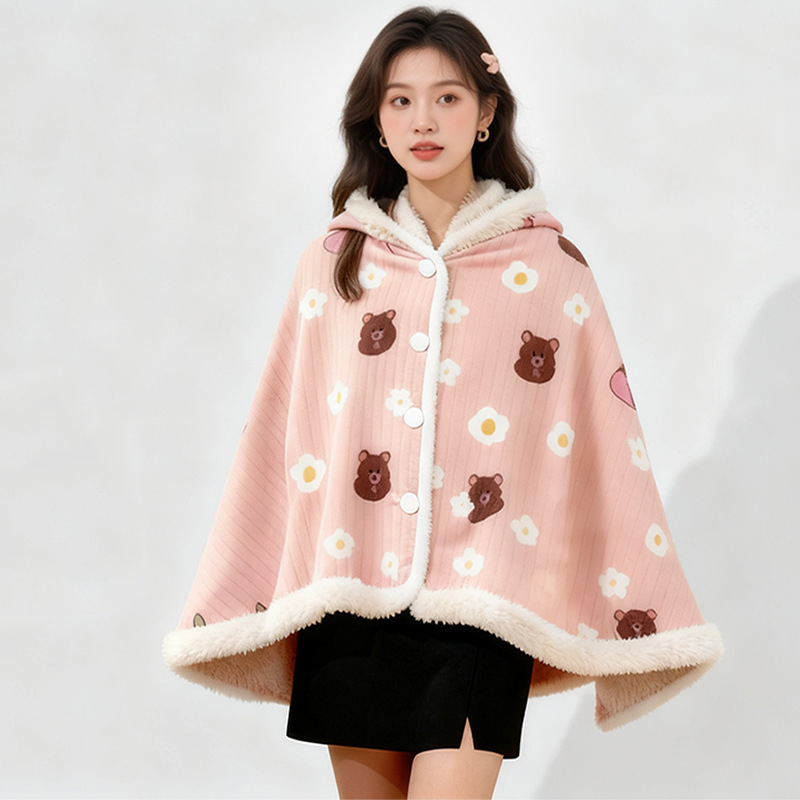 Κουβέρτα φλανέλα με σχέδιο κινουμένων σχεδίων, πολυεστέρας, 300–500 γρ, τεσσάρων εποχών, μοντέρνος μινιμαλισμός