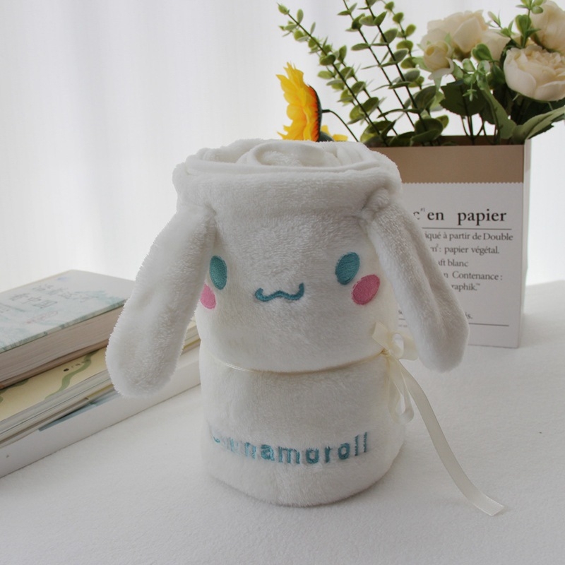 Κουβέρτα με Μαξιλάρι Καρτούν – 120 g coral fleece, σχέδιο κινούμενων σχεδίων, άνοιξη–φθινόπωρο, φορητό για ύπνο/ταξίδι/αυτοκίνητο