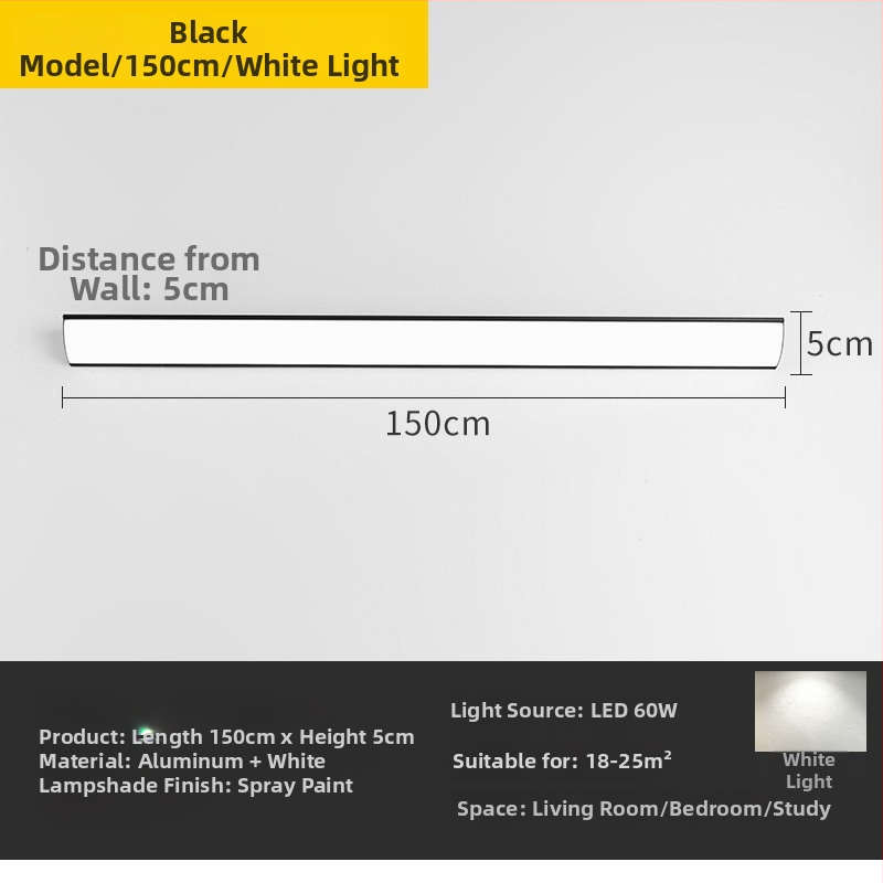 LED μακρύ τοίχου φωτιστικό, επιφανειακή τοποθέτηση σε δεξιά γωνία, τρίγωνος σχεδιασμός, PVC σκιά, 220V, βάση E40, συνδεδεμένο με Tmall Elf