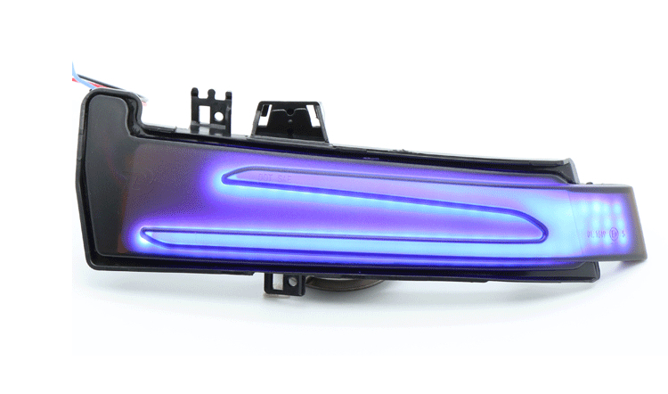 LED signalna lampica za stražnji ogledalo za Mercedes-Benz W221 W212 W204 W176 W246 X156, 12V, 2W, PMMA+ABS, 4500K