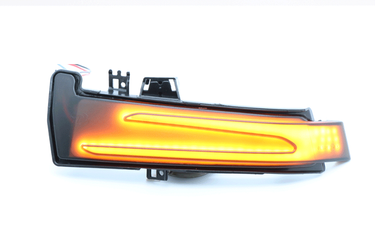 LED signalna lampica za stražnji ogledalo za Mercedes-Benz W221 W212 W204 W176 W246 X156, 12V, 2W, PMMA+ABS, 4500K