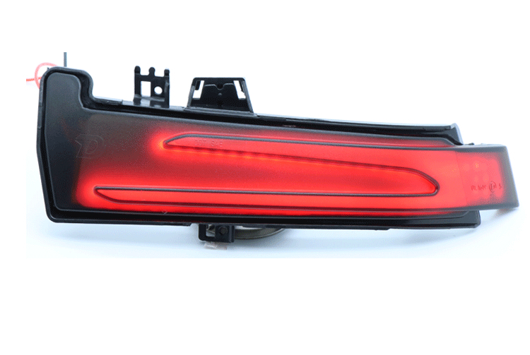 LED signalna lampica za stražnji ogledalo za Mercedes-Benz W221 W212 W204 W176 W246 X156, 12V, 2W, PMMA+ABS, 4500K
