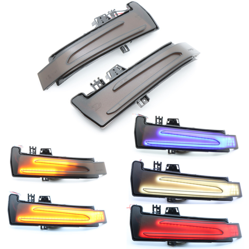 LED signalna lampica za stražnji ogledalo za Mercedes-Benz W221 W212 W204 W176 W246 X156, 12V, 2W, PMMA+ABS, 4500K