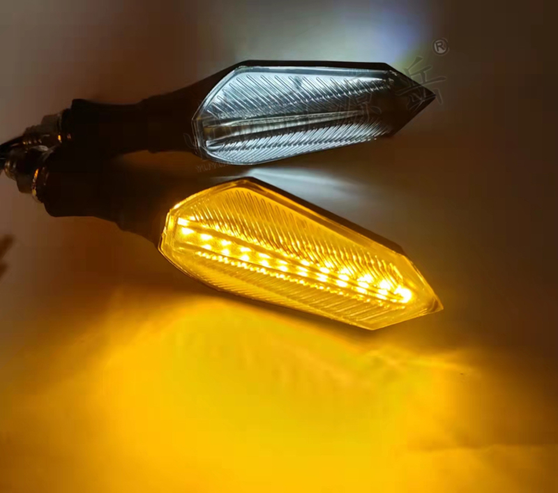 LED sekvencijski pokazivači smjera za električna vozila i motocikle, 36-72V, model N17-Z, 2 LED, dio ZD003