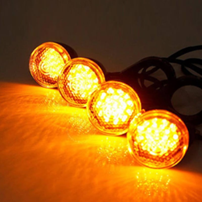 Harley motocikl LED pokazivač smjera, model JH125, 12V, 12W, ABS plastika
