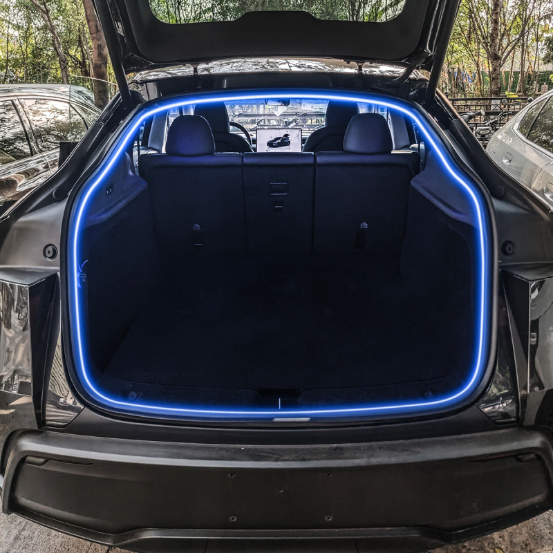 LED rasvjeta za prtljažnik Tesla Model Y – ambijentalno osvjetljenje prtljažnika, nova verzija
