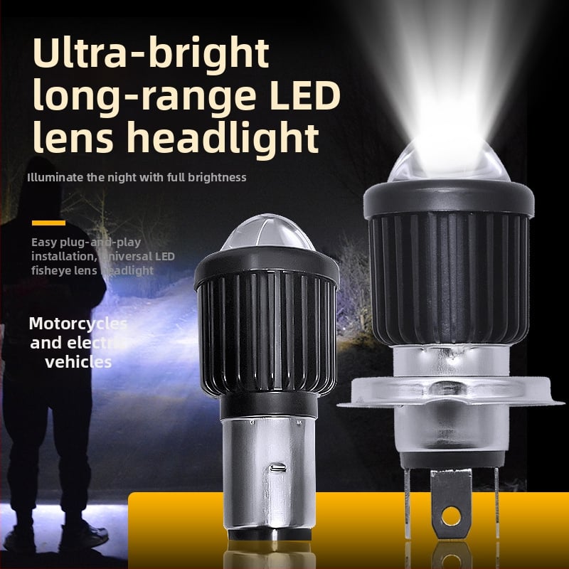 LED προβολέας για ηλεκτρικό τρίκυκλο – διπλός σφιγκτήρας, υψηλή και χαμηλή δέσμη, 5000 lm, 12 V, IP21