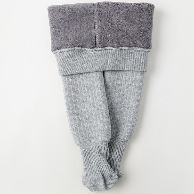 Dječje tajice za zimu s fleece podstavom, crvene boje, jednobojne, za djevojčice