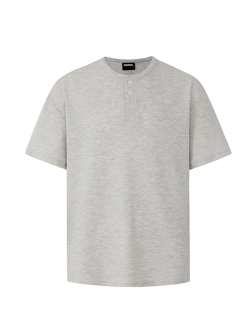 Muška majica kratkih rukava, korejski stil, pulover, V izrez, 65% poliester / 35% pamuk, 220–240 g/m²