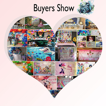 Fundal de zi de naștere – temă peisaj străin, model desen animat, vinil, pentru fotografie de scenă