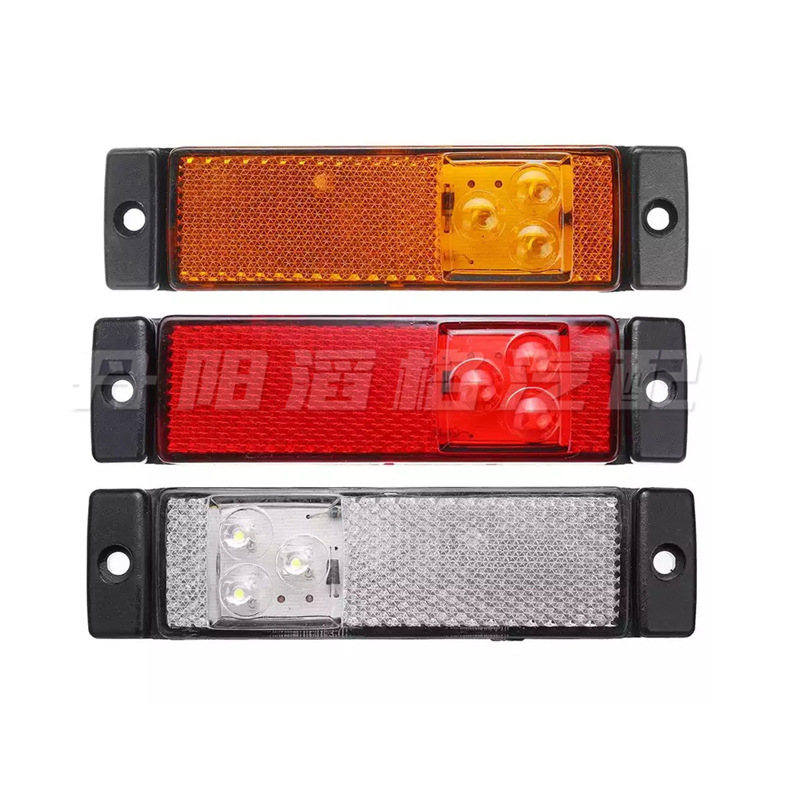 Kamionska LED bočna svjetiljka, 3 LED, 10-30V, 6000K, TG-B-015