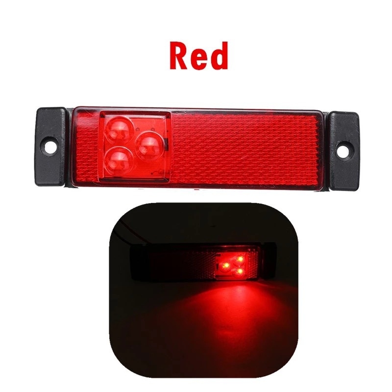 Kamionska LED bočna svjetiljka, 3 LED, 10-30V, 6000K, TG-B-015
