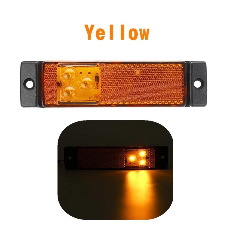 Kamionska LED bočna svjetiljka, 3 LED, 10-30V, 6000K, TG-B-015