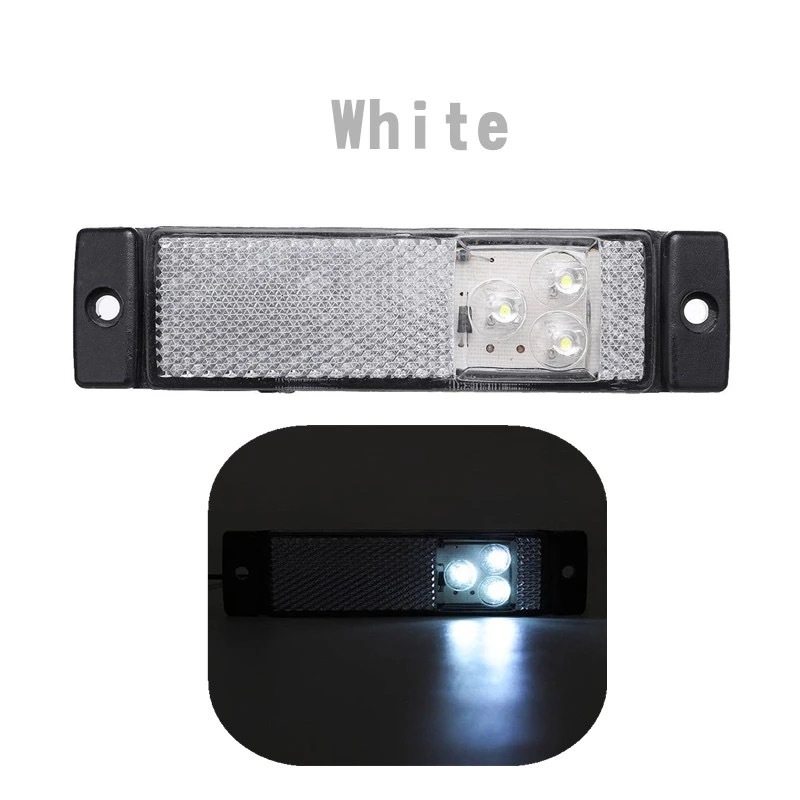 Kamionska LED bočna svjetiljka, 3 LED, 10-30V, 6000K, TG-B-015