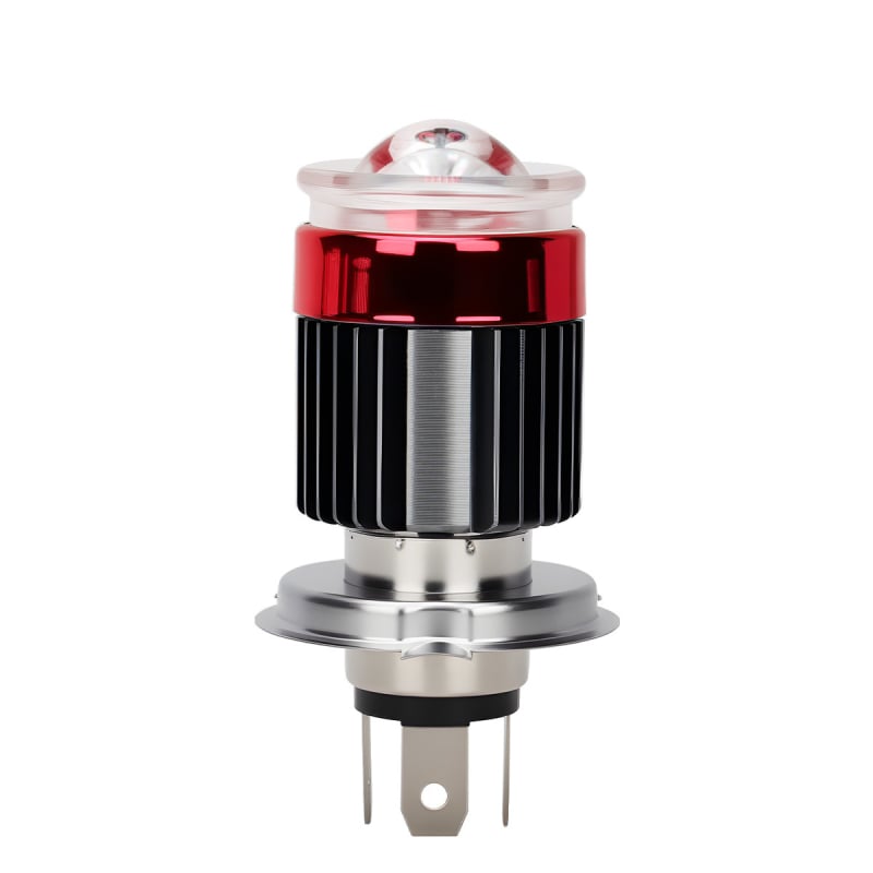 LED προβολέας μοτοσικλέτας, περίβλημα από αεροπορικό αλουμίνιο, 12V, LED πηγή φωτός, συγκεντρωτικός φακός, προστασία IP64