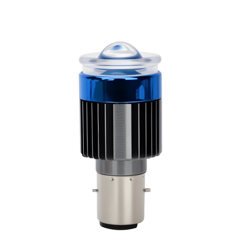 LED προβολέας μοτοσικλέτας, περίβλημα από αεροπορικό αλουμίνιο, 12V, LED πηγή φωτός, συγκεντρωτικός φακός, προστασία IP64