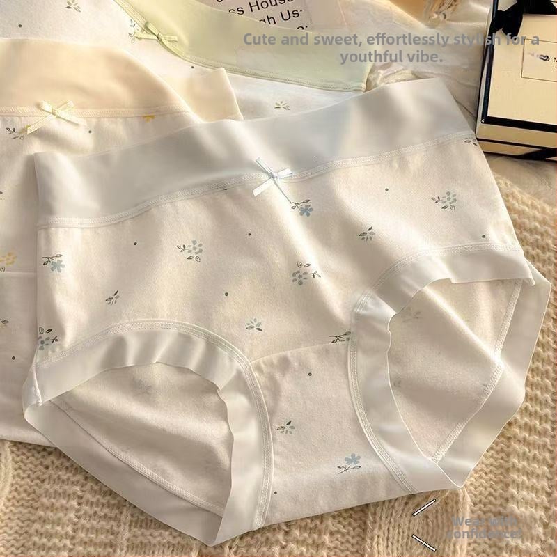 Γυναικείο βαμβακερό εσώρουχο με αντιβακτηριακή προστασία, μεσαία μέση, ανύψωση γλουτών, διαπνοή και γρήγορο στέγνωμα, 90–95% βαμβάκι.