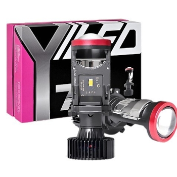Auto LED prednje svjetlo H4, Y7D-H4, visoka snaga, avionski aluminij, 60W, 12–24V, IP67, vijek trajanja 50.000 h