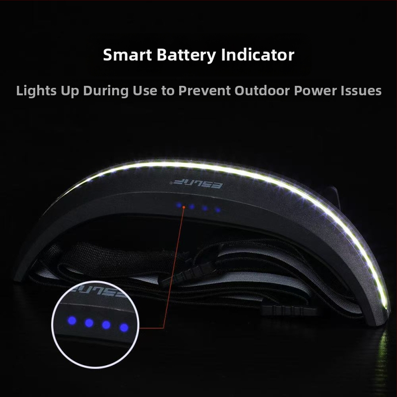 Челна лампа с USB зареждане, COB LED прожектор за къмпинг на открито; 20W, 1800mAh, обхват до 100 m