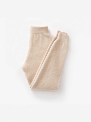 Dječje kašmirske tople hlače, unisex, visok pas, elastični pojas, zimsko razdoblje, postotak kašmira 30–50%