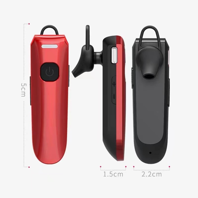 Walkie-Talkie s kukom za uho, 400-480MHz, 3W, 16 kanala, 1000mAh baterija, model A08