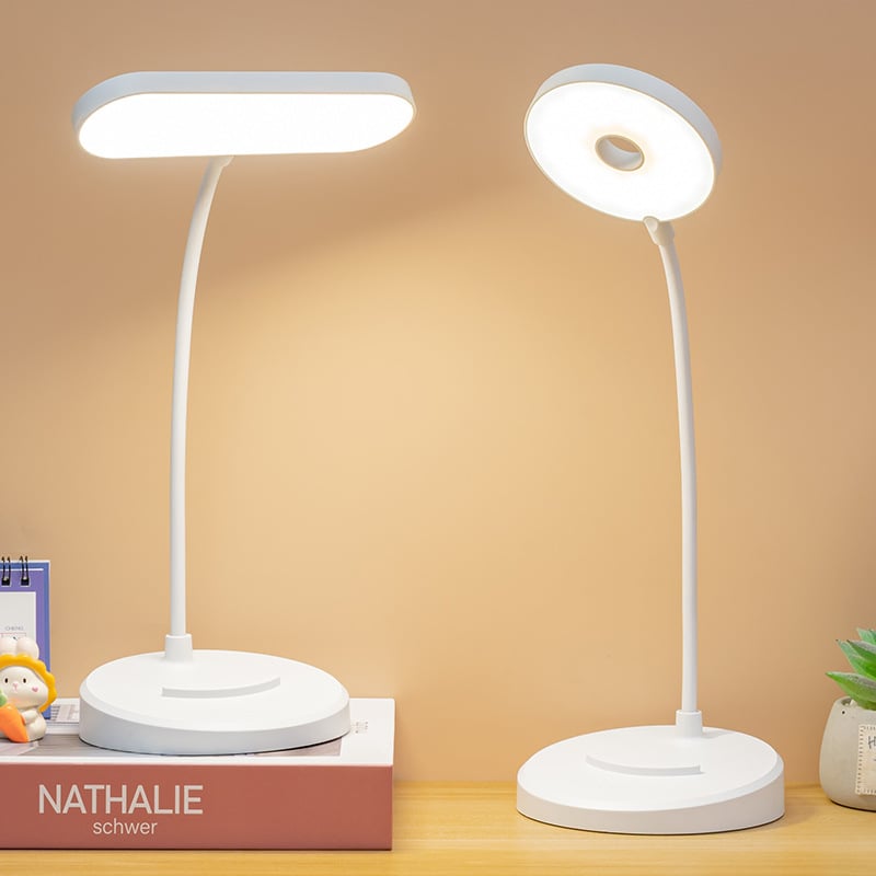 Stolna lampa za učenje s dodirnim prekidačem, 5W, ugrađena litijska baterija, CRI 80–89, napon ≤36V