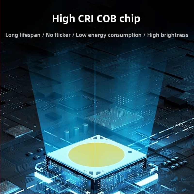 LED camping lampa s pevným magnetickým uchytením, 6W, 1200mAh nabíjateľná, prenosné vonkajšie svetlo