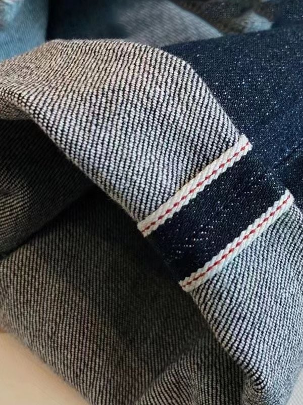 женски дънки от деним с прав крак, висока талия, памук 90-95%, измит деним