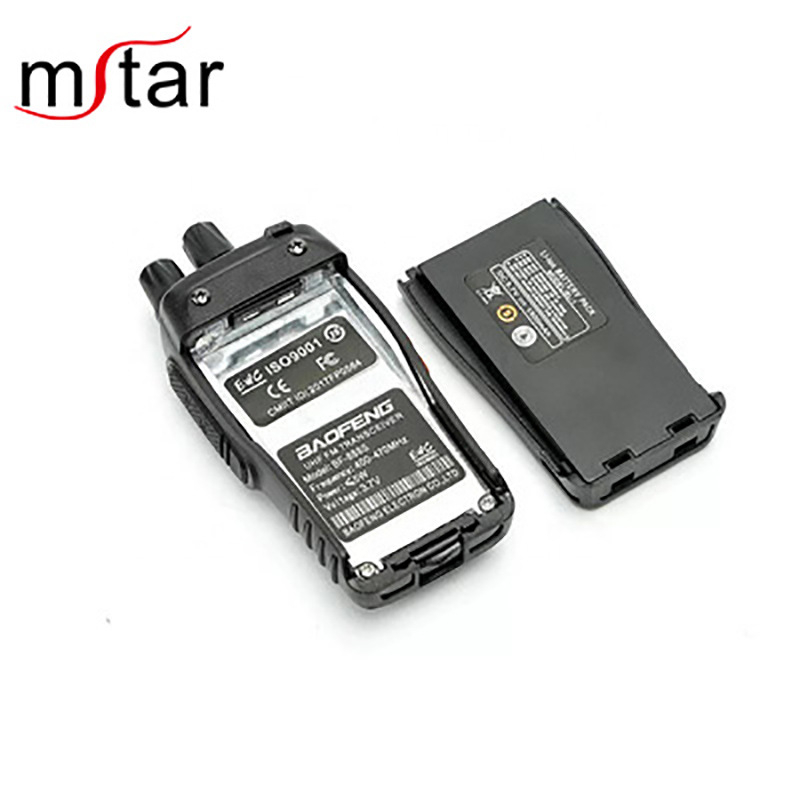 Baofeng BF-888S prijenosni dvosmjerni radio, 5W, 430–440MHz, 16 kanala, 2800 mAh, domet 3–5 km