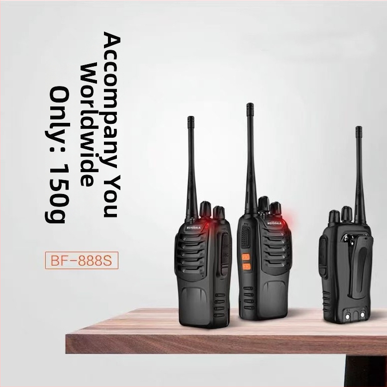 MT-888S ručný rádiový vysielač pre občianske použitie, vysoký výkon na vonkajšie použitie, kompaktný, 50 kanálov