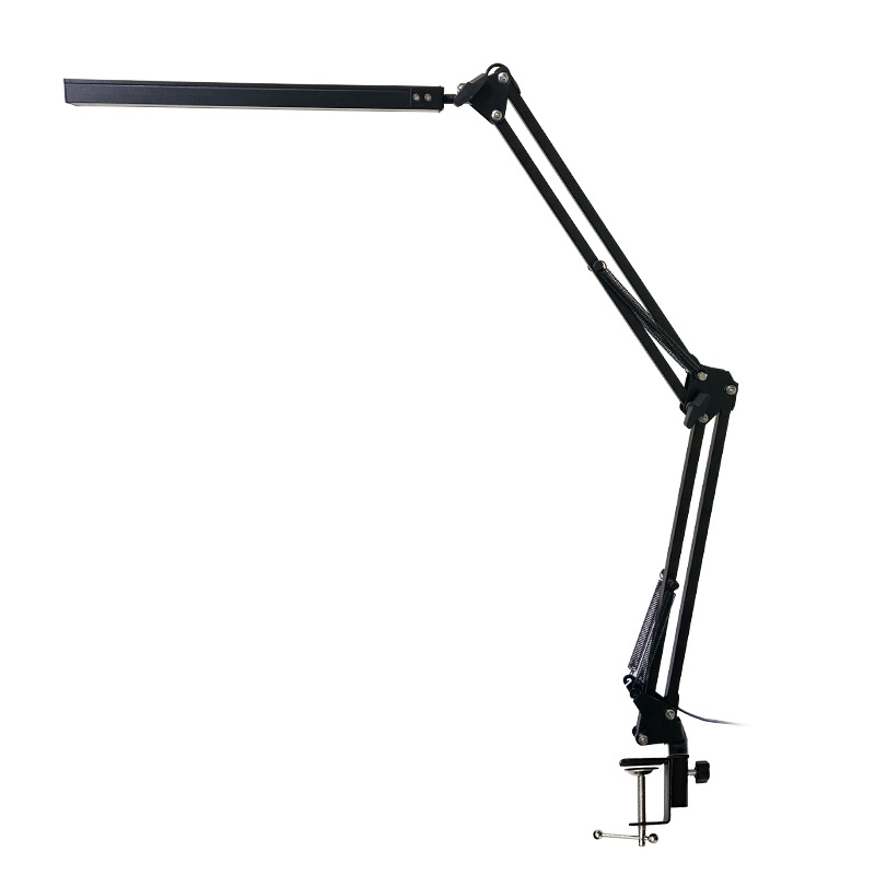 LED stolna svjetiljka za učenje s zaštitom očiju - 12W, aluminijsko sjenilo, napon ≤36V, CRI 80–89