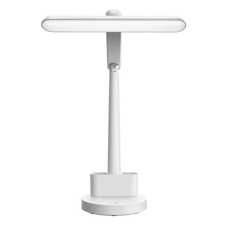 Stolna LED lampa za zaštitu očiju, USB napajanje, tri temperature svjetla 3000K/4000K/6500K, dodirni prekidač, ABS sjenilo