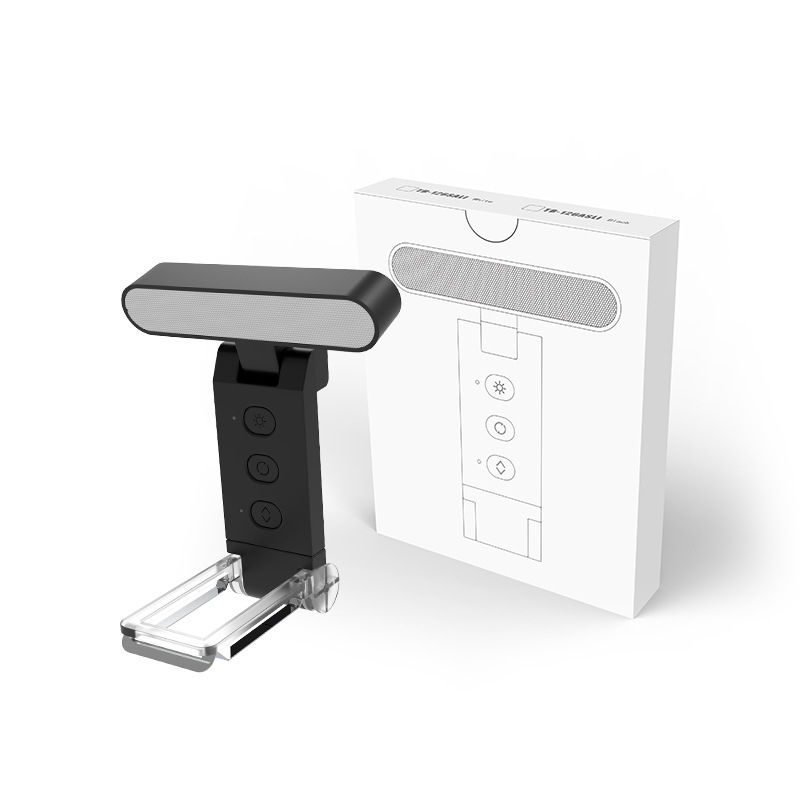 LED lampica za čitanje s klipom za knjigu, Clip-On, 5W, ugrađena baterija, plastično sjenilo, CRI 80-89, CE certifikat